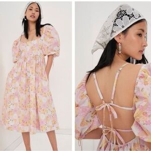 For Love and Lemons Carrie Midi Dress